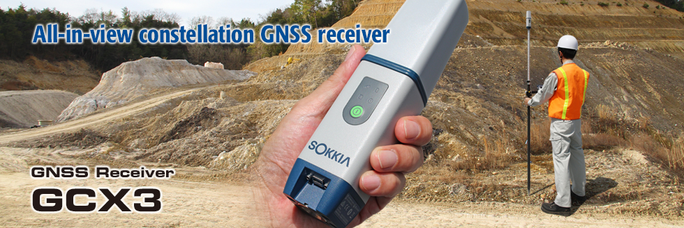 Smart Infrastructure Company SOKKIA GNSS Receiver GCX3