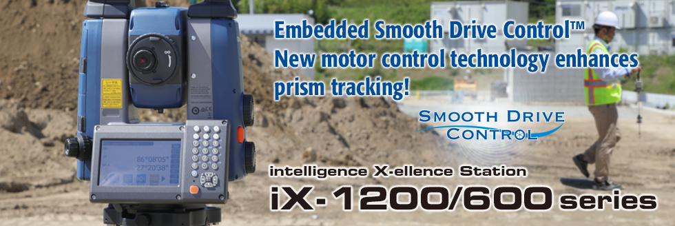 Smart Infrastructure Company SOKKIA intelligence X-ellence Station iX-1200/600 series