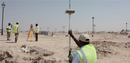 Machine control for medium or small scale road constructions (LPS-900)