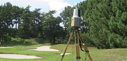 Laser Scanning for 3D Modeling of golf course (GLS-1000)