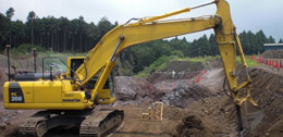 Excavation, Project Monitoring and Quality Control Using the Same Database (3D-MC excavator guidance system X63)