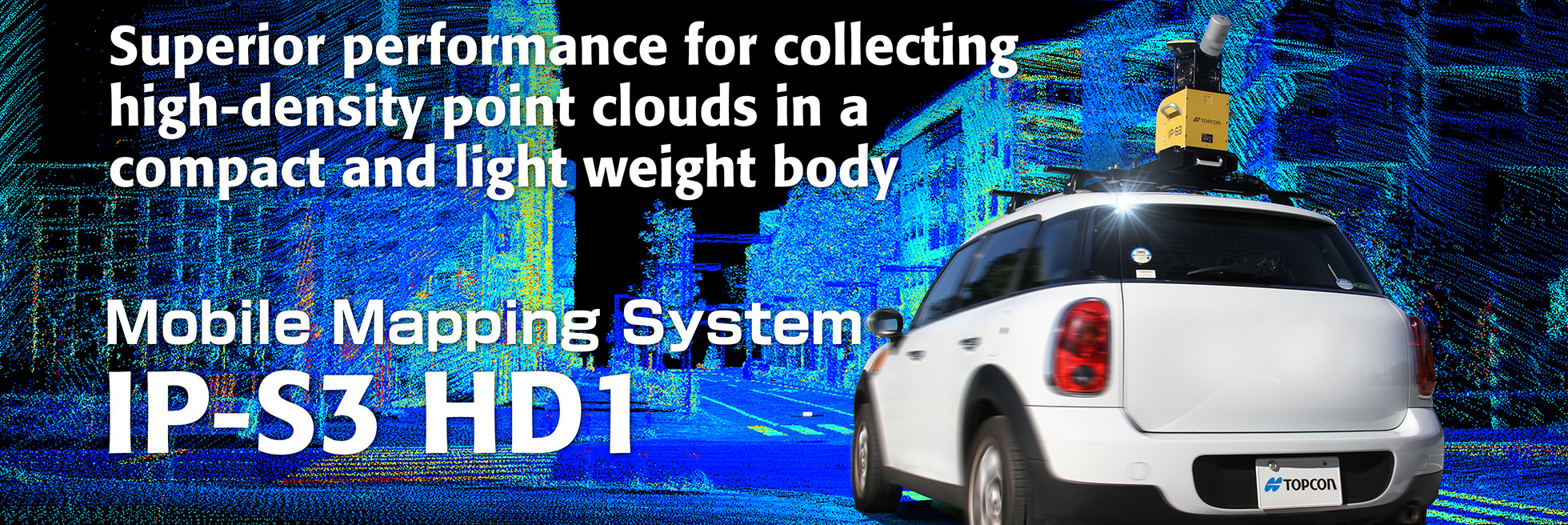 Smart Infrastructure Company Topcon IP-S3 HD1 Mobile Mapping System