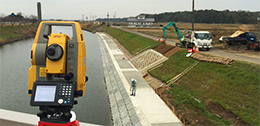 Imaging Robotic Total Station活用事例（DS-200i）