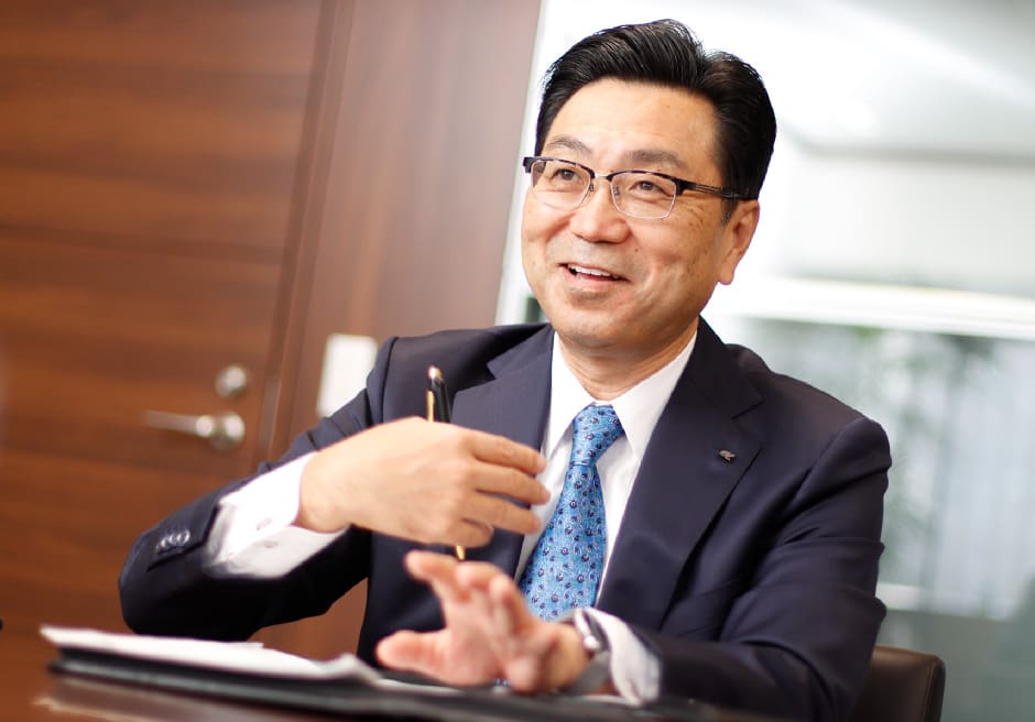 フォト：代表取締役社長 CEO 平野 聡