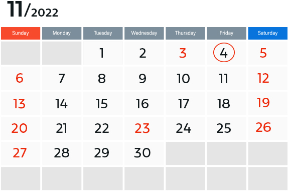 営業日カレンダー Topcon 営業日カレンダー Topcon